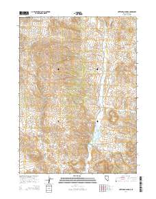 2014 Map of Crittenden Springs, 2014 Print
