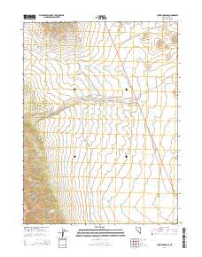2014 Map of Currie Gardens, 2014 Print
