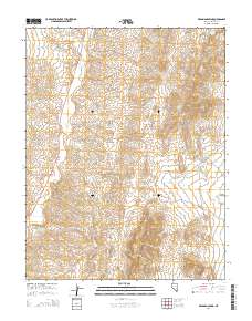 2014 Map of Deadman Spring, 2014 Print