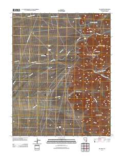 2012 Map of Delamar, 2012 Print