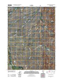 2012 Map of Delaware Creek, 2012 Print
