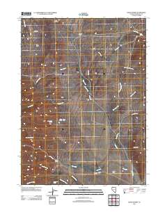 2011 Map of Denio Summit, 2011 Print