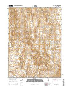 2014 Map of Devils Armchair, 2014 Print