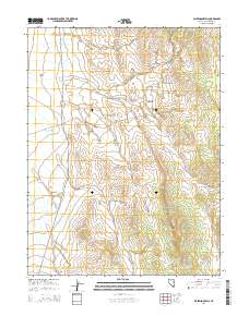 2014 Map of Dickenson Well, 2014 Print