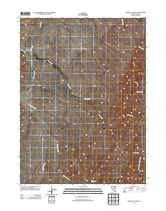 2012 Map of Dinner Station, 2012 Print