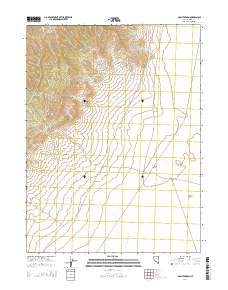 2014 Map of Dolly Varden, 2014 Print