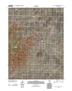 2012 Map of Dolly Varden Spring, 2012 Print