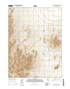 2015 Map of Donna Schee Spring, 2015 Print