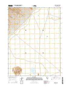 2015 Map of Dry Hills, 2015 Print