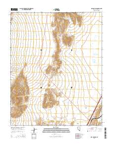 2014 Map of Dry Lake NW, 2014 Print