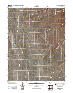 2012 Map of Duckwater SE, 2012 Print