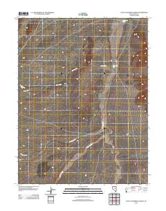 2012 Map of East of Snowball Ranch, 2012 Print