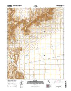 2014 Map of Echo Canyon, 2014 Print
