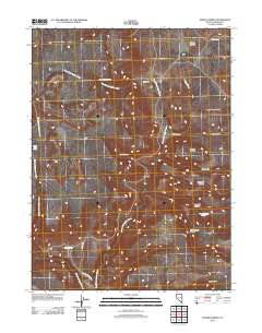 2011 Map of Eddies Garden, 2011 Print
