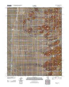 2012 Map of Eds Well, 2012 Print