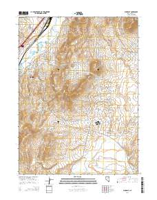 2014 Map of Elko East, 2014 Print
