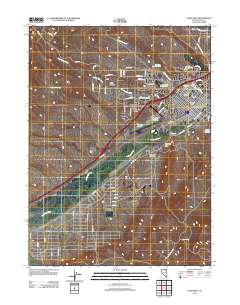 2012 Map of Elko West, 2012 Print