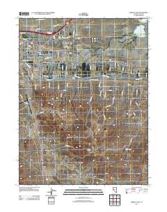 2011 Map of Fernley East, 2011 Print