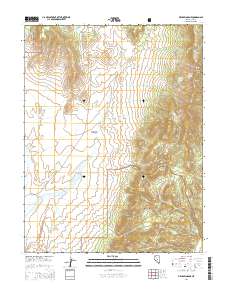 2014 Map of Fish Springs NE, 2014 Print