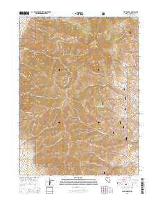 2015 Map of Five Fingers, 2015 Print