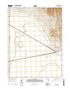 2014 Map of Flanigan, 2014 Print