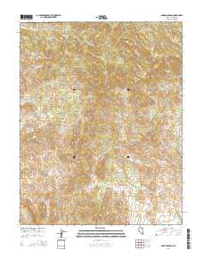 2014 Map of Garden Spring, 2014 Print