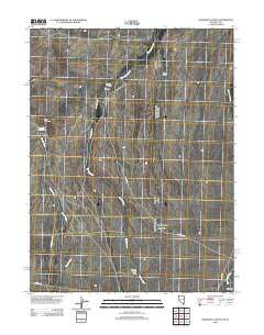 2012 Map of Georgetta Ranch, 2012 Print
