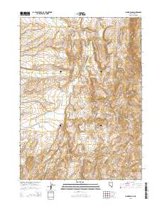 2015 Map of Gilmer Ranch, 2015 Print