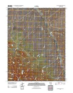 2012 Map of Gleason Basin, 2012 Print