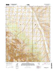 2014 Map of Gleason Basin, 2014 Print