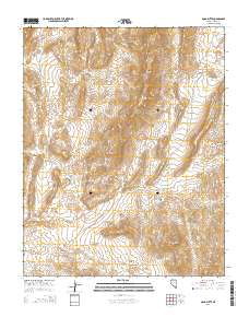 2014 Map of Gold Butte, 2014 Print
