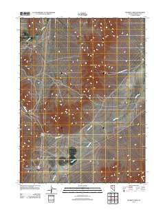 2011 Map of Goldrun Creek, 2011 Print