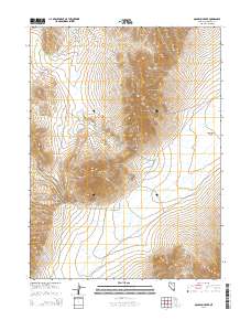 2014 Map of Goldrun Creek, 2014 Print