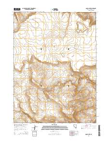 2015 Map of Gooch Lake, 2015 Print