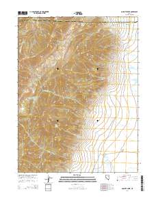 2014 Map of Goshute Creek, 2014 Print