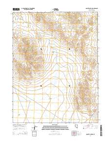 2014 Map of Goshute Lake NE, 2014 Print