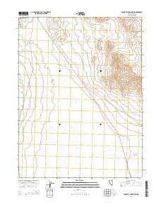 2014 Map of Goshute Lake North, 2014 Print