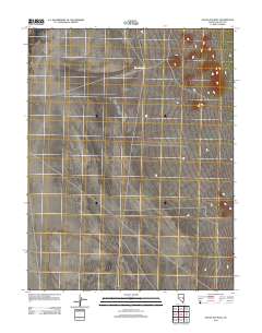 2012 Map of Gouge Eye Well, 2012 Print