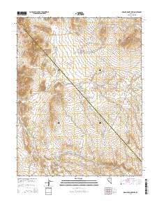 2014 Map of Granny Goose Well, 2014 Print