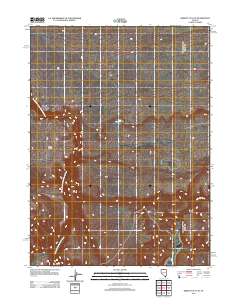 2012 Map of Greeley Flat SE, 2012 Print