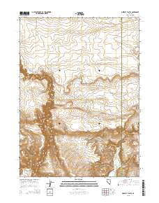 2015 Map of Greeley Flat SE, 2015 Print
