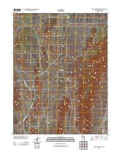 2012 Map of Green Springs NW, 2012 Print