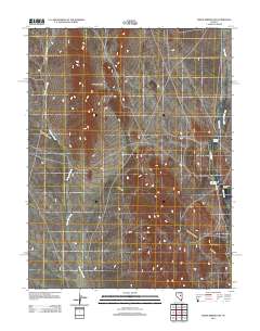 2012 Map of Green Springs SW, 2012 Print