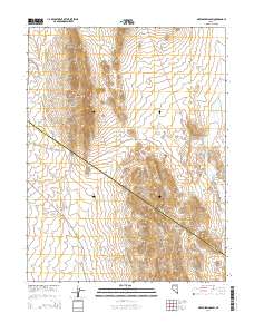 2014 Map of Green Springs SW, 2014 Print