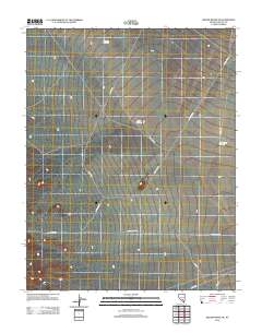 2012 Map of Groom Range NE, 2012 Print