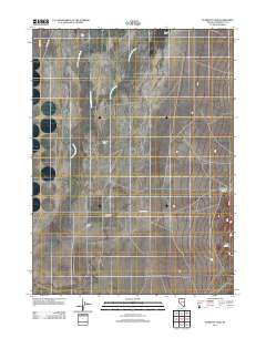 2011 Map of Gumboot Lake, 2011 Print