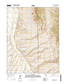 2014 Map of Hamlin Well, 2014 Print