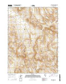 2015 Map of Hart Mountain, 2015 Print
