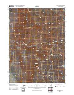 2011 Map of Hays Canyon, 2011 Print