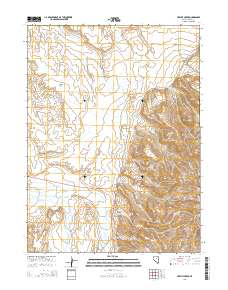2014 Map of Heelfly Creek, 2014 Print
